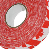 Maxbell 2.5Cmx25M Ice Hockey Cloth Tape Wrapping Breathable Nonslip Protector Cover Maple Red