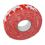 Maxbell 2.5Cmx25M Ice Hockey Cloth Tape Wrapping Breathable Nonslip Protector Cover Maple Red