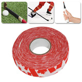 Maxbell 2.5Cmx25M Ice Hockey Cloth Tape Wrapping Breathable Nonslip Protector Cover Maple Red