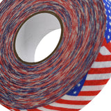 Maxbell 2.5Cmx25M Ice Hockey Cloth Tape Wrapping Breathable Nonslip Protector Cover Flag Red