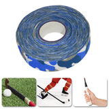 Maxbell 2.5Cmx25M Ice Hockey Cloth Tape Wrapping Breathable Nonslip Protector Cover Blue Camo