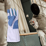 Maxbell Fencing Glove Hand Protection Professional Protective Gear for Bout Practice Right Hand XL