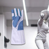 Maxbell Fencing Glove Hand Protection Professional Protective Gear for Bout Practice Right Hand XL