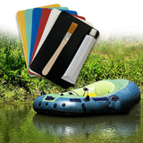 Maxbell 6Pcs PVC Repair Patches Raft Patch Boat Repair Patch for Dinghy Rubber Boat