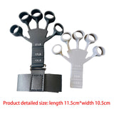 Maxbell Finger Exerciser Stretcher Adults Trainer Strength Finger Strengthener Black and Grey
