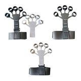 Maxbell Finger Exerciser Stretcher Adults Trainer Strength Finger Strengthener Black and Grey