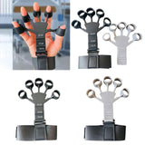 Maxbell Finger Exerciser Stretcher Adults Trainer Strength Finger Strengthener Black and Grey