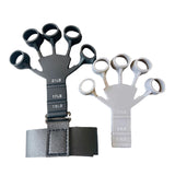 Maxbell Finger Exerciser Stretcher Adults Trainer Strength Finger Strengthener Black and Grey