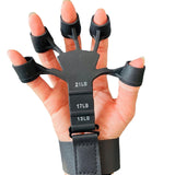 Maxbell Finger Exerciser Stretcher Adults Trainer Strength Finger Strengthener Black