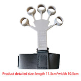 Maxbell Finger Exerciser Stretcher Adults Trainer Strength Finger Strengthener Grey