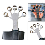 Maxbell Finger Exerciser Stretcher Adults Trainer Strength Finger Strengthener Grey