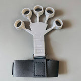 Maxbell Finger Exerciser Stretcher Adults Trainer Strength Finger Strengthener Grey