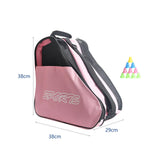 Maxbell Roller Skate Bag Skating Shoes Bag Portable Large Capacity Inline Skates Bag Pink