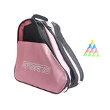 Maxbell Roller Skate Bag Skating Shoes Bag Portable Large Capacity Inline Skates Bag Pink