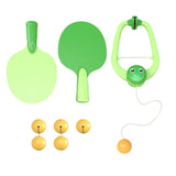 Maxbell Indoor Hanging Table Tennis for Training Accessories Middle Old Age Leisure 6 Balls Green