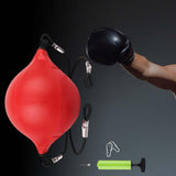 Maxbell Double End Punching Bag Elastic Rope Portable Inflatable Training Speed Ball F