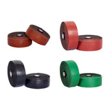 Maxbell 2Pcs PU Bike Handlebar Tapes Anti Vibration Handle Wraps Comfortable Grip Coffee