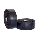 Maxbell 2Pcs PU Bike Handlebar Tapes Anti Vibration Handle Wraps Comfortable Grip Black