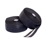 Maxbell 2Pcs PU Bike Handlebar Tapes Anti Vibration Handle Wraps Comfortable Grip Black