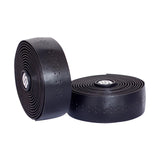 Maxbell 2Pcs PU Bike Handlebar Tapes Anti Vibration Handle Wraps Comfortable Grip Black