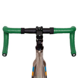 Maxbell 2Pcs PU Bike Handlebar Tapes Anti Vibration Handle Wraps Comfortable Grip Green