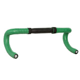Maxbell 2Pcs PU Bike Handlebar Tapes Anti Vibration Handle Wraps Comfortable Grip Green