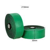Maxbell 2Pcs PU Bike Handlebar Tapes Anti Vibration Handle Wraps Comfortable Grip Green