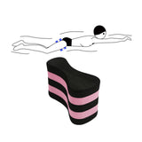 Maxbell Swim Training Pull Buoy Swim Training Foam Foam Pull Buoy for Kids Pool Gear pink
