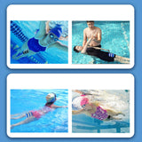 Maxbell Swim Training Pull Buoy Swim Training Foam Foam Pull Buoy for Kids Pool Gear pink