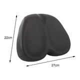 Maxbell Indoor Bike Seat Cover Cushion Bike Accessories Exercise Bike Saddle Cushion Black
