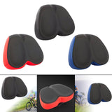 Maxbell Indoor Bike Seat Cover Cushion Bike Accessories Exercise Bike Saddle Cushion Black