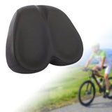 Maxbell Indoor Bike Seat Cover Cushion Bike Accessories Exercise Bike Saddle Cushion Black