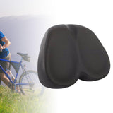 Maxbell Indoor Bike Seat Cover Cushion Bike Accessories Exercise Bike Saddle Cushion Black