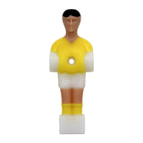 Maxbell 3Pcs Soccer Table Men Player Sports for Family Foosball Men Replacement Set Yellow
