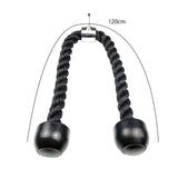 Maxbell Tricep Rope Pull Down Facepulls Heavy Duty Nonslip for Exercise Workout 120cm