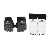 Maxbell Kick Boxing Half Finger Gloves Foot Guards for Men Martial Arts Training Mma S