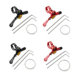 Maxbell Bicycle Dropper Seatpost Lever Remote Replace Dropper Seat Post Remote Lever 22.2MM Black