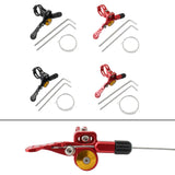 Maxbell Bicycle Dropper Seatpost Lever Remote Replace Dropper Seat Post Remote Lever 22.2MM Black