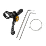 Maxbell Bicycle Dropper Seatpost Lever Remote Replace Dropper Seat Post Remote Lever 22.2MM Black