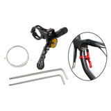 Maxbell Bicycle Dropper Seatpost Lever Remote Replace Dropper Seat Post Remote Lever 22.2MM Black