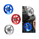 Maxbell Aluminium Alloy Bearing Pulley Wheel Universal Gym Cable Wheel Replacement Blue