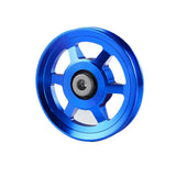 Maxbell Aluminium Alloy Bearing Pulley Wheel Universal Gym Cable Wheel Replacement Blue