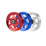Maxbell Aluminium Alloy Bearing Pulley Wheel Universal Gym Cable Wheel Replacement Blue