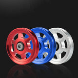 Maxbell Aluminium Alloy Bearing Pulley Wheel Universal Gym Cable Wheel Replacement Argent