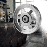 Maxbell Aluminium Alloy Bearing Pulley Wheel Universal Gym Cable Wheel Replacement Argent