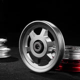Maxbell Aluminium Alloy Bearing Pulley Wheel Universal Gym Cable Wheel Replacement Argent
