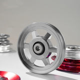 Maxbell Aluminium Alloy Bearing Pulley Wheel Universal Gym Cable Wheel Replacement Argent