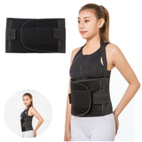 Maxbell Back Support Belt Men Comfortable Breathable Waist Trainer for Body Building L