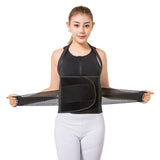 Maxbell Back Support Belt Men Comfortable Breathable Waist Trainer for Body Building L