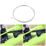 Maxbell Bike Shift Cable Durable Bicycle Shifter Cable for Folding Bikes Accessories Argent
